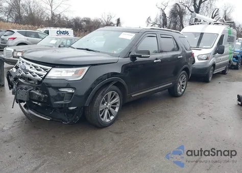 2018 Ford Explorer Limited z USA, uszkodzony, nr VIN 1FM5K8F87JGB33578